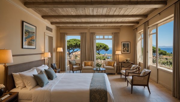 Hôtel saint-tropez 5 étoiles : séjour d'exception à la mandarine